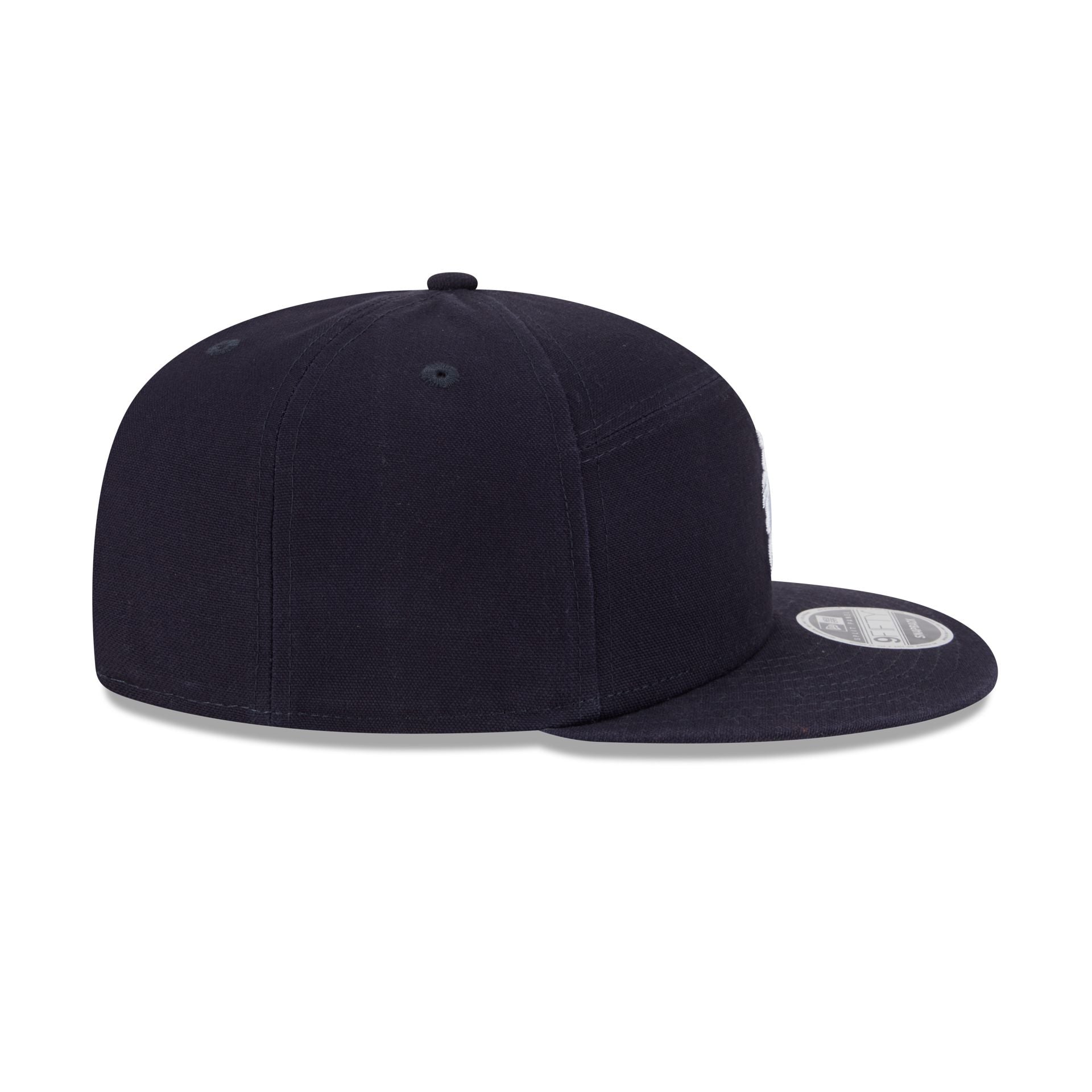 Detroit Tigers Cotton Canvas Split Panel 9FIFTY Trucker Hat