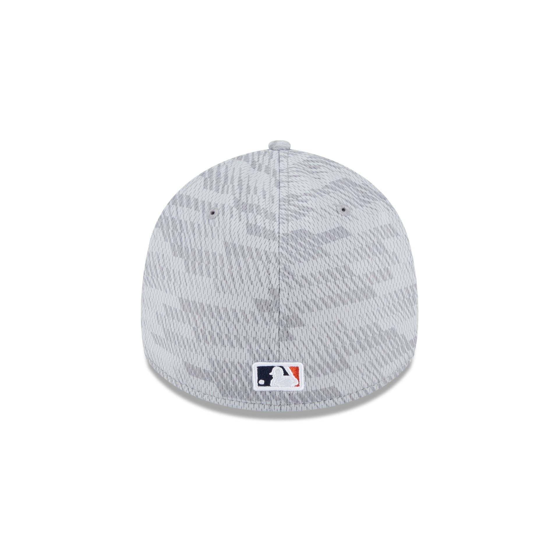 Detroit Tigers 2025 Clubhouse Gray 39THIRTY Stretch Fit