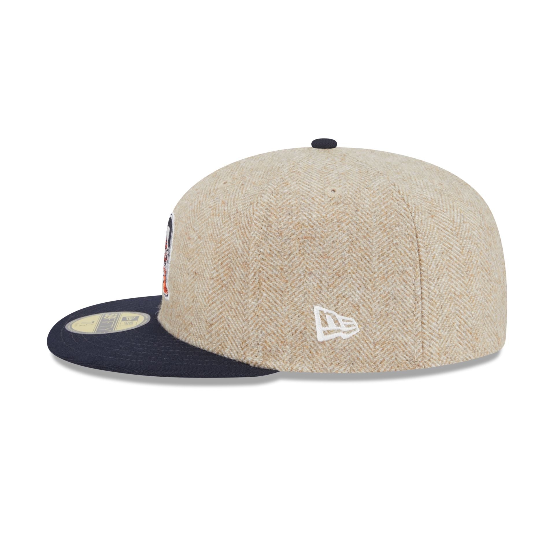 Detroit Tigers Herringbone Moon 59FIFTY Fitted Hat