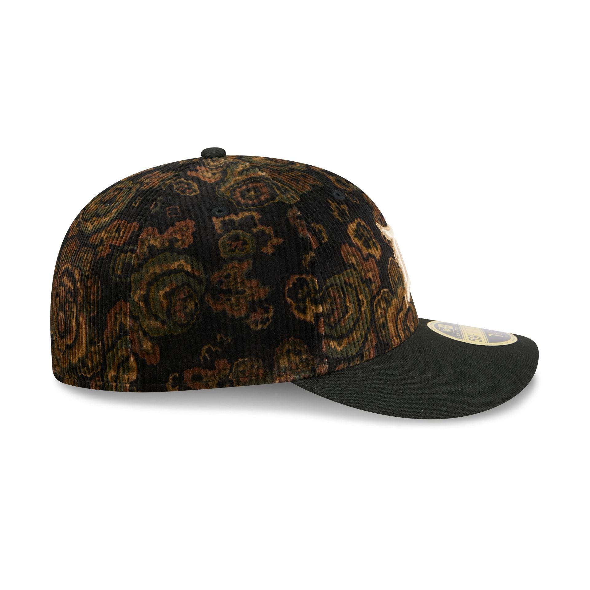 Detroit Tigers Three Looms Floral Cord Low Profile 59FIFTY Fitted Hat
