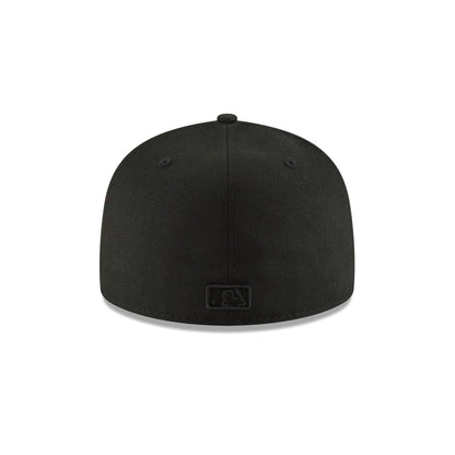 Detroit Tigers Basic Black on Black 59FIFTY Fitted Hat