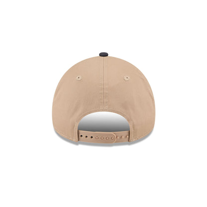 Detroit Tigers Beige Khaki 9FORTY A-Frame Snapback Hat