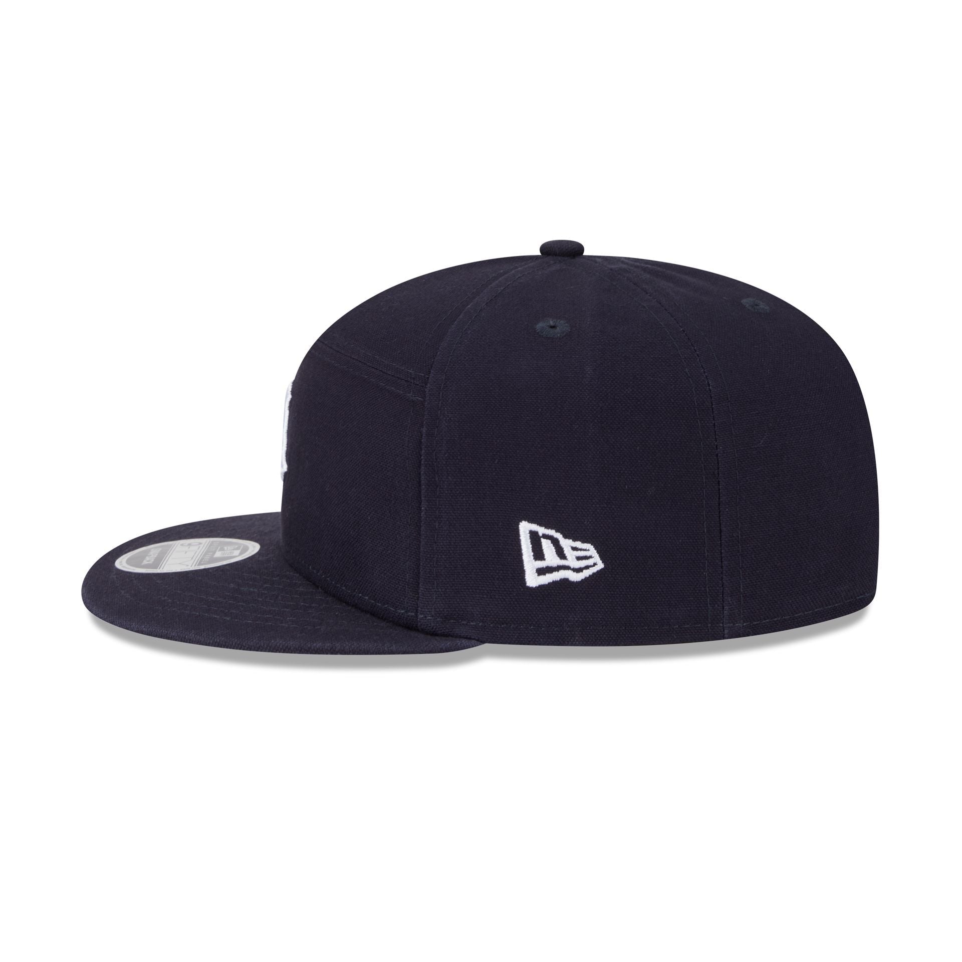 Detroit Tigers Cotton Canvas Split Panel 9FIFTY Trucker Hat
