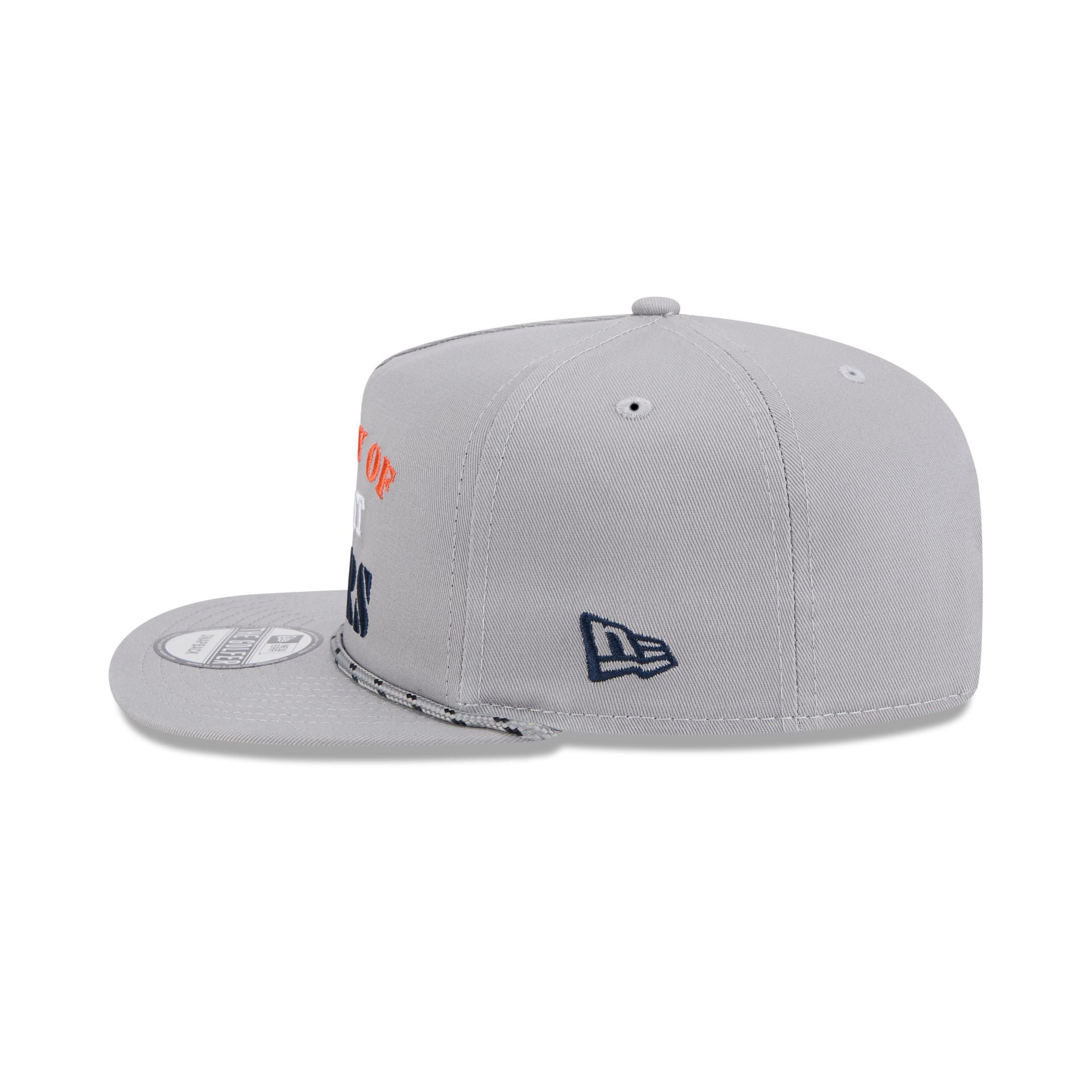 Detroit Tigers Vintage Gray Rope Golfer Hat