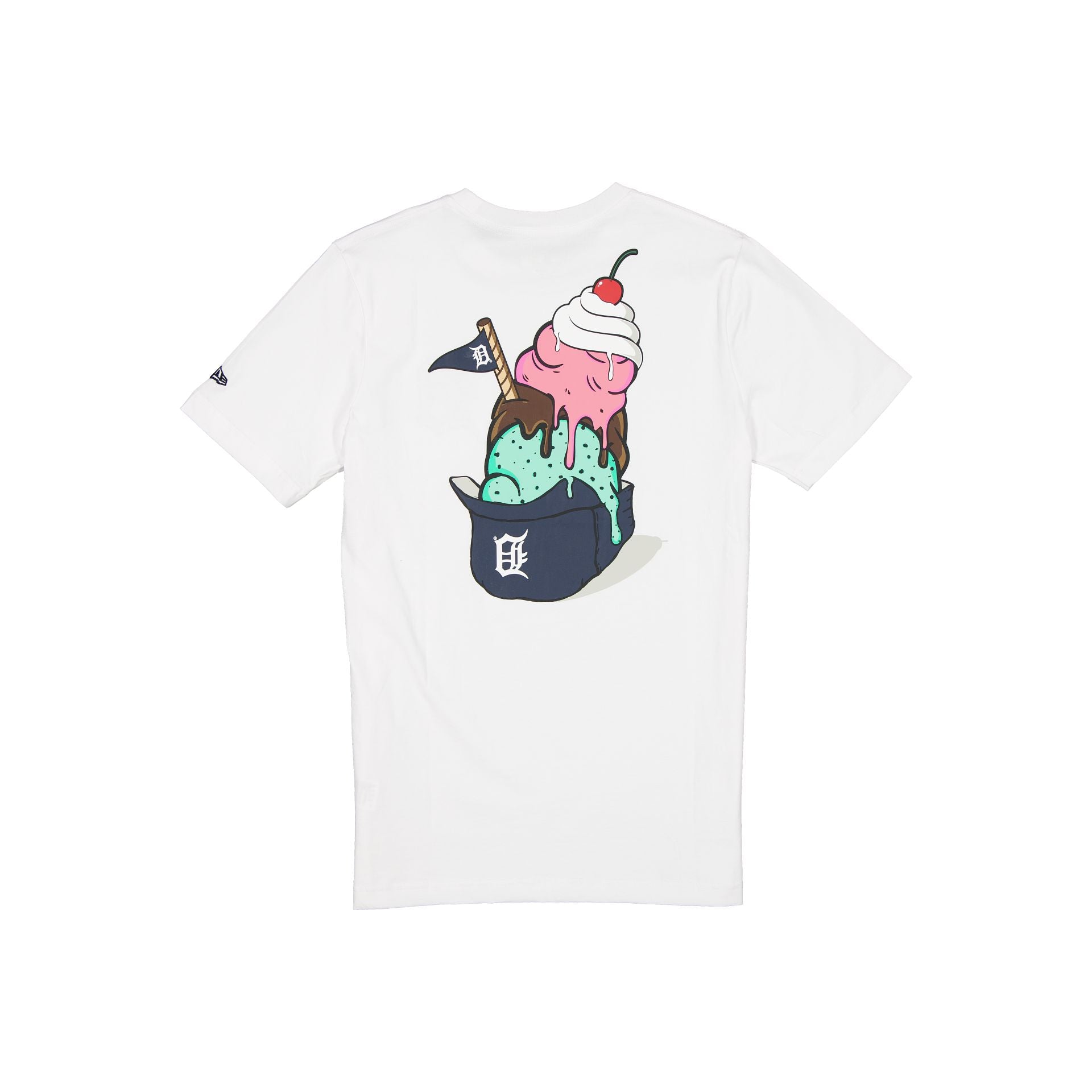 Detroit Tigers Game Day Ice Cream T-Shirt