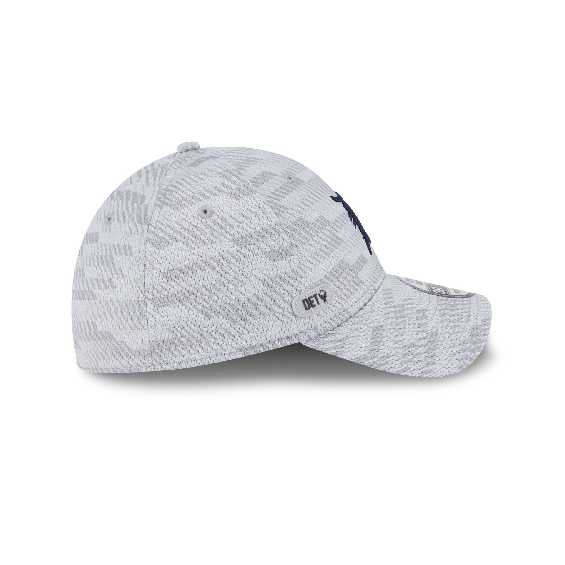Detroit Tigers 2025 Clubhouse Gray 39THIRTY Stretch Fit