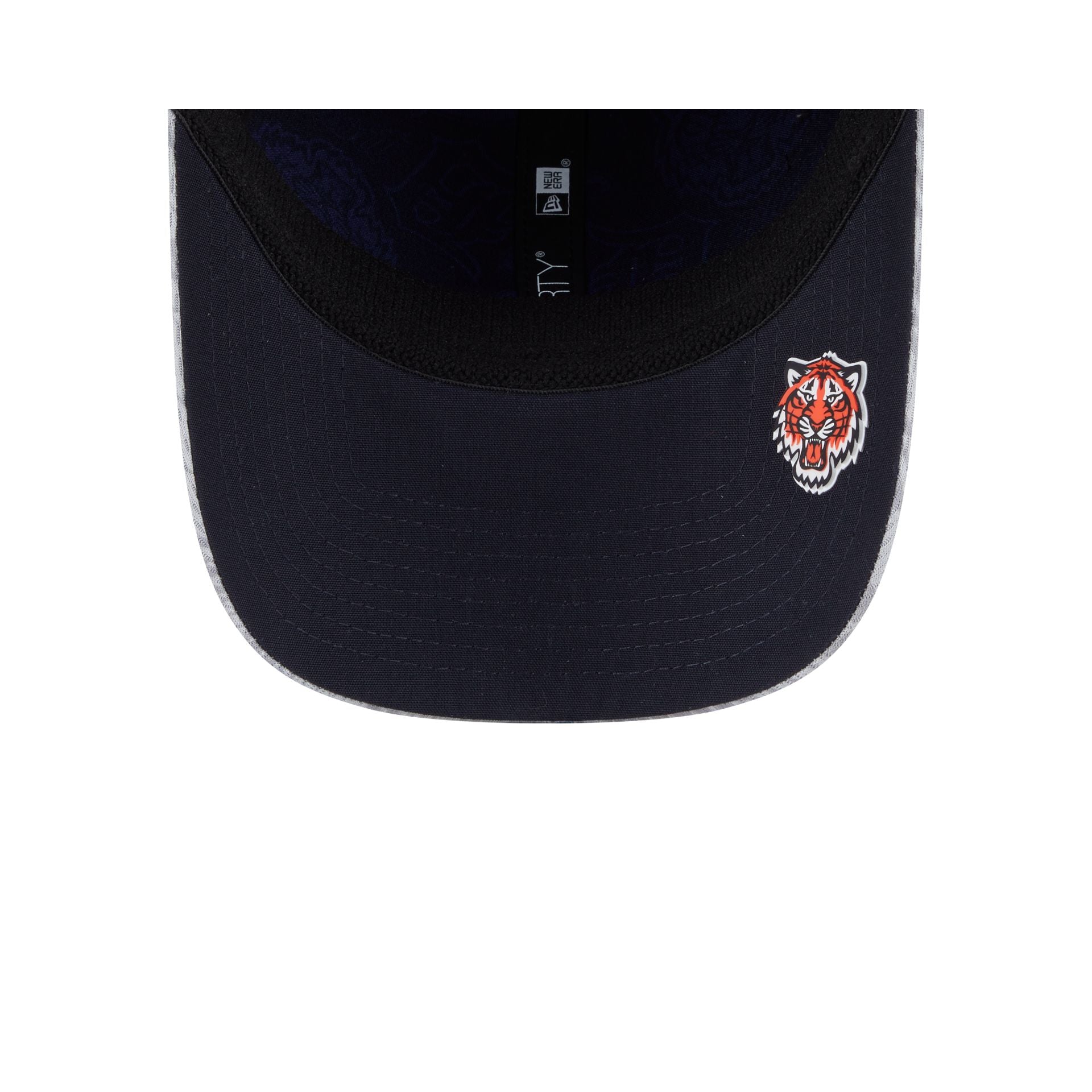 Detroit Tigers 2025 Clubhouse Gray 39THIRTY Stretch Fit