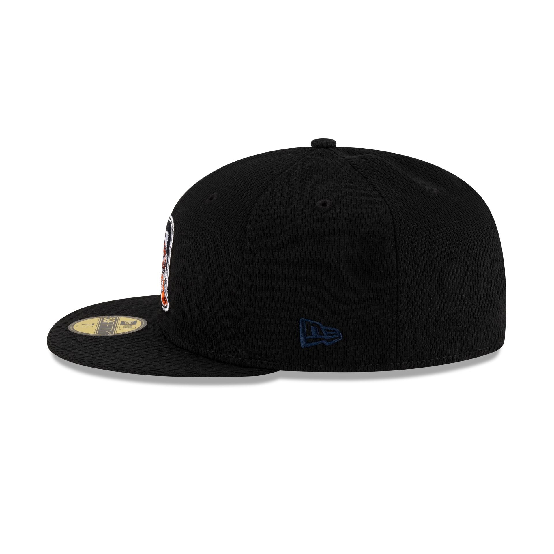 Detroit Tigers 2025 Clubhouse Alt Black 59FIFTY Fitted Hat