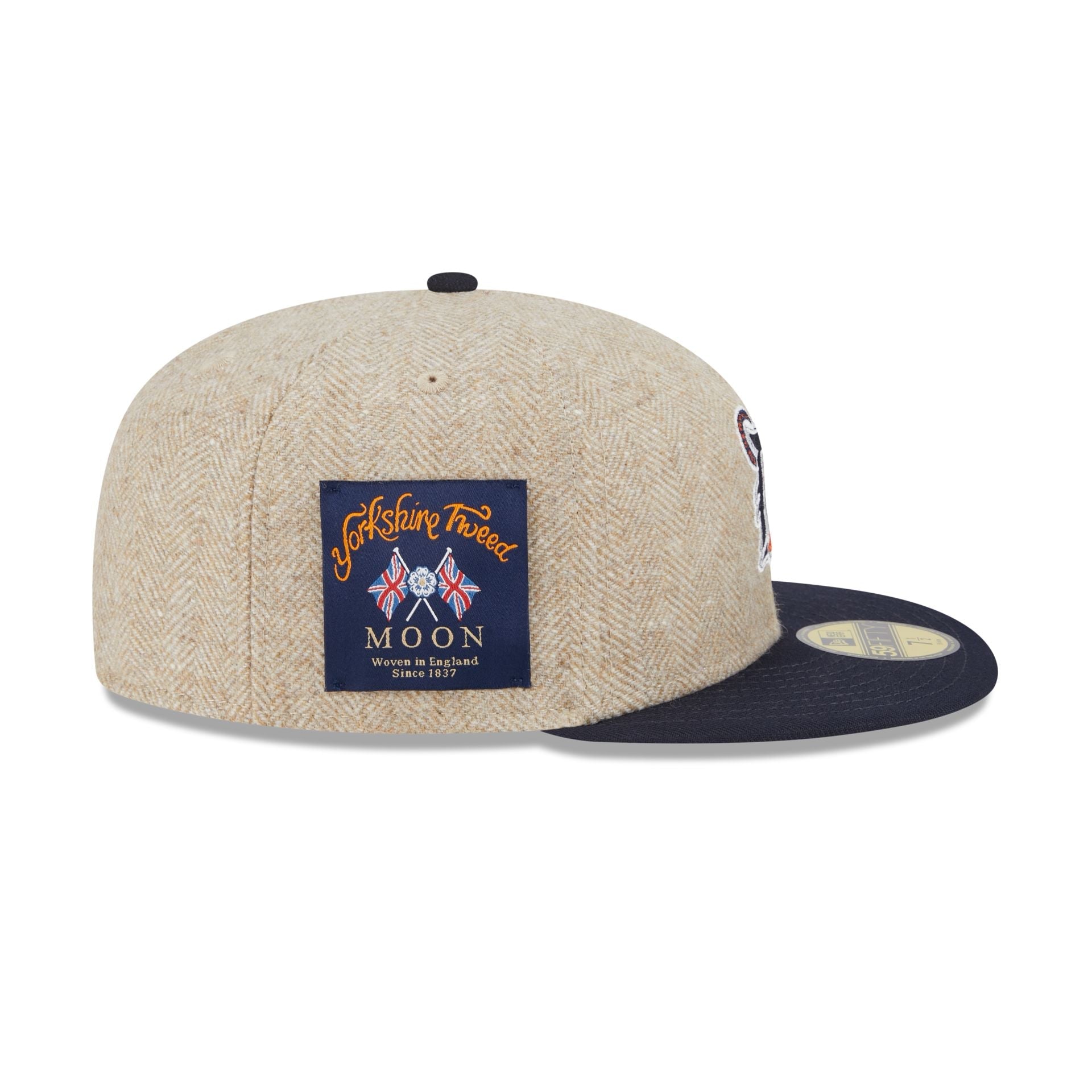 Detroit Tigers Herringbone Moon 59FIFTY Fitted Hat
