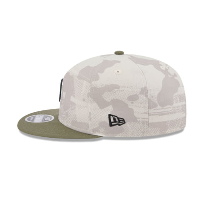 Detroit Tigers Armed Forces Day 2025 Split Panel 9FIFTY Snapback Hat