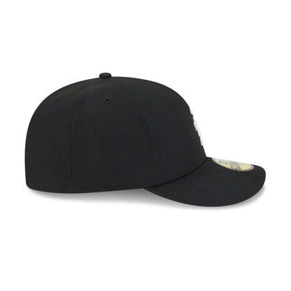 Detroit Tigers Tonal Florals Black 59FIFTY Fitted Hat