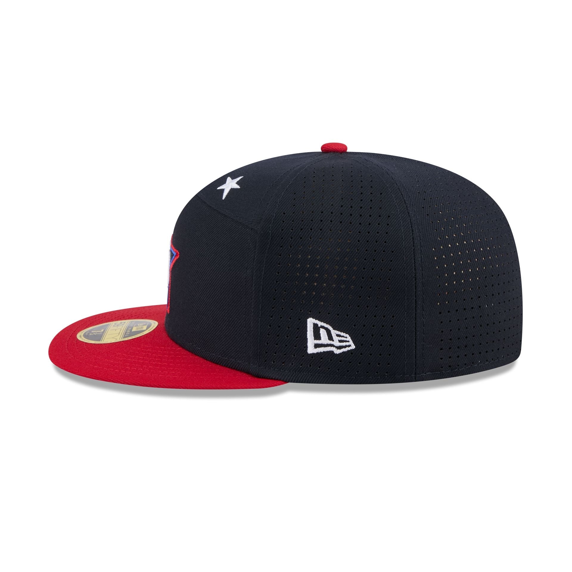 Detroit Tigers 2025 All-Star Game Workout Split Panel 59FIFTY Fitted Hat