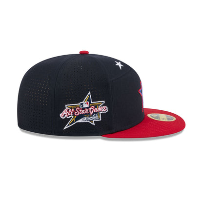 Detroit Tigers 2025 All-Star Game Workout Split Panel 59FIFTY Fitted Hat