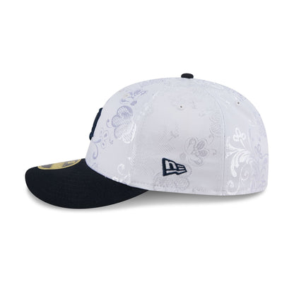 Detroit Tigers Floral Shine Low Profile 59FIFTY Fitted Hat