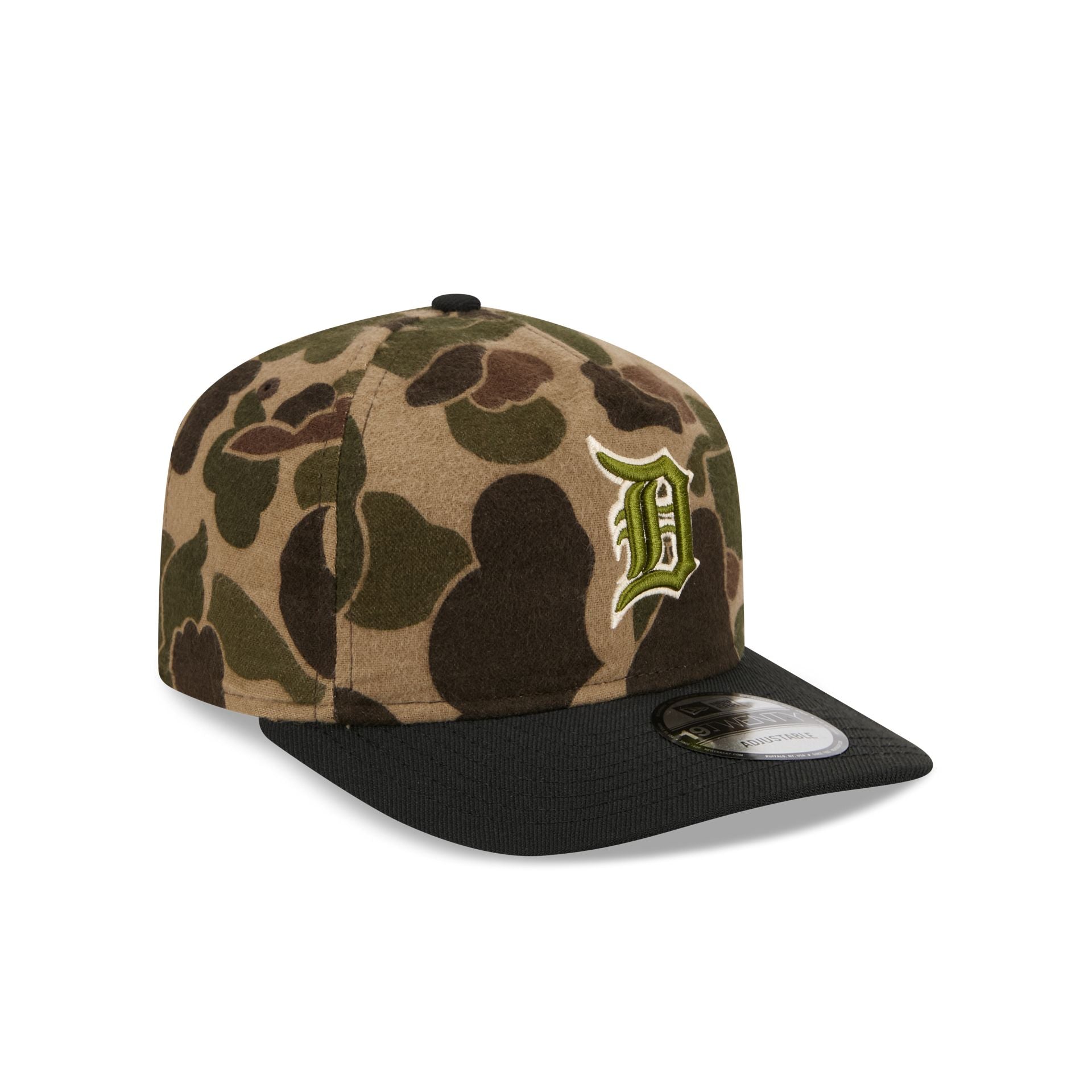 Detroit Tigers Three Looms Wool Duck Camo 19TWENTY Adjustable Hat