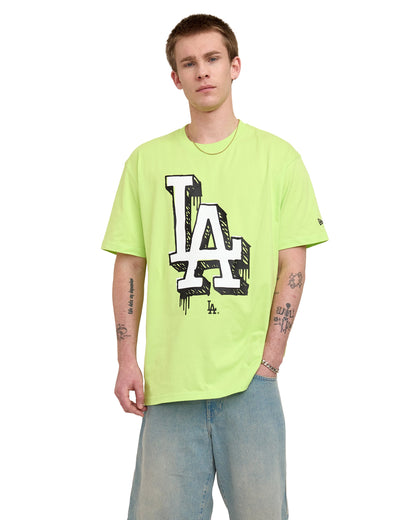 Detroit Tigers Hi Vis Doodle T-Shirt